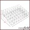 Casafield 40 Slot Acrylic Lipstick & Makeup Organizer - Cosmetic Display Case - Clear